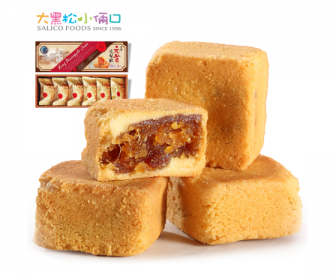 【新品到货】大黑松小俩口台湾进口凤梨酥礼盒270g6入糕点心零食小吃礼盒